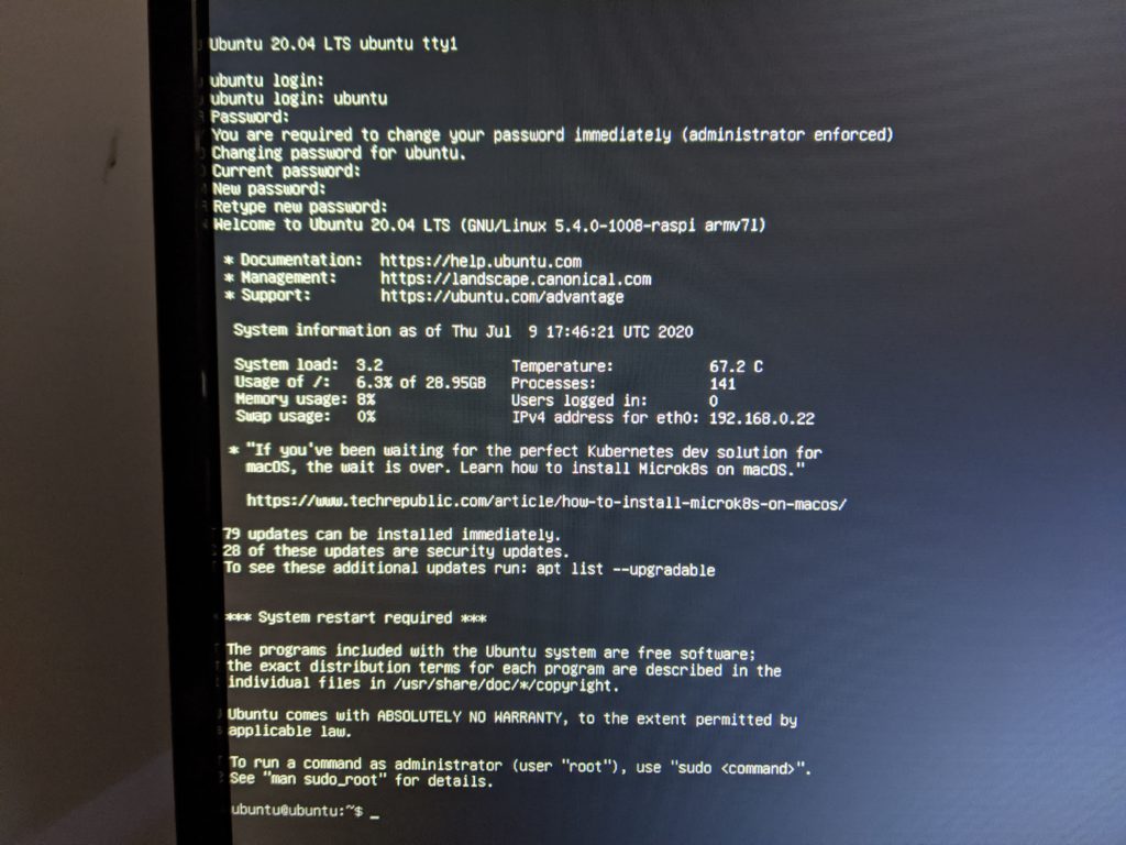 Ubuntu 20.04: How to install Ubuntu 20.04 server on a Raspberry Pi4