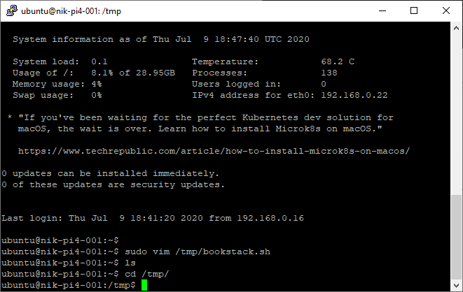 Ubuntu 20.04: How to install BookStack wiki on Raspberry Pi4 running Ubuntu 20.04 server.