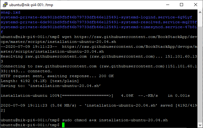 Ubuntu 20.04: How to install BookStack wiki on Raspberry Pi4 running Ubuntu 20.04 server.
