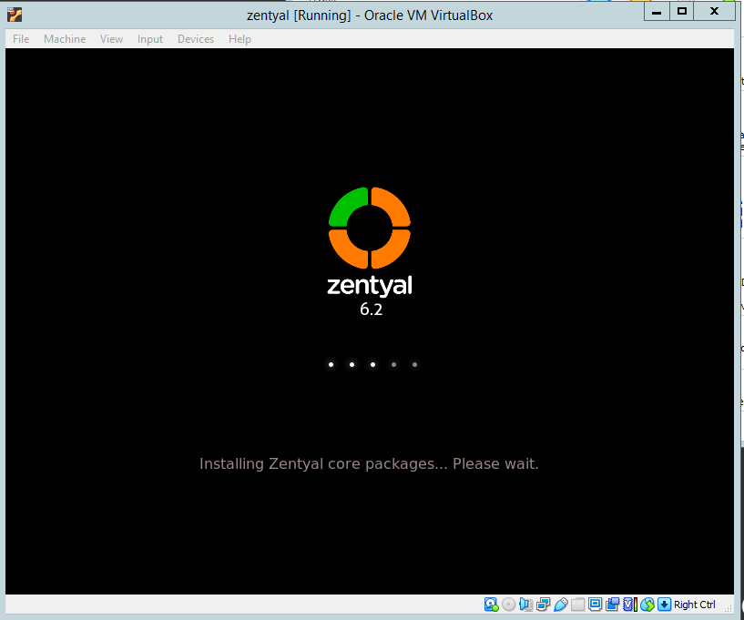 Zentyal Server 6.2: Install Zentyal Server 6.2 Development Edition in a virtual box.