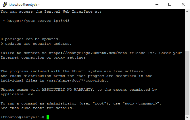 image 47 Zentyal 6.2: Updating Zentyal 6.2 Core components.