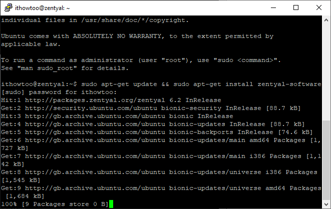image 49 Zentyal 6.2: Updating Zentyal 6.2 Core components.