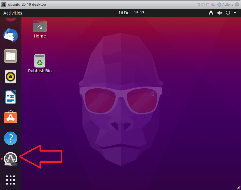 Ubuntu 20.10 - Click Software Updater