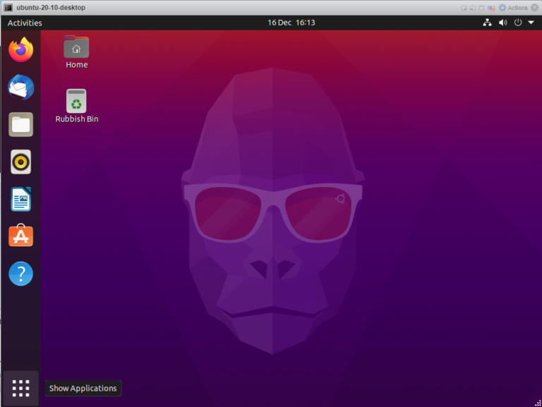 Ubuntu 20.10 Installing VMWare Tools Using Apt.