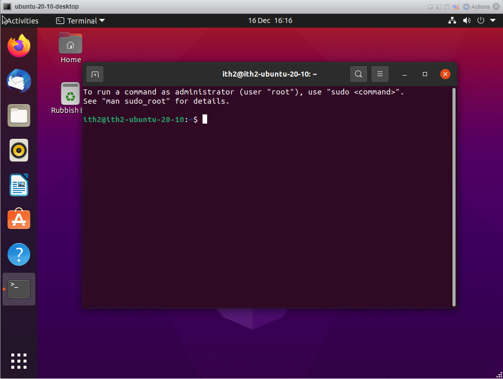 Ubuntu 20.10 - Installing Vmware Tools using apt.