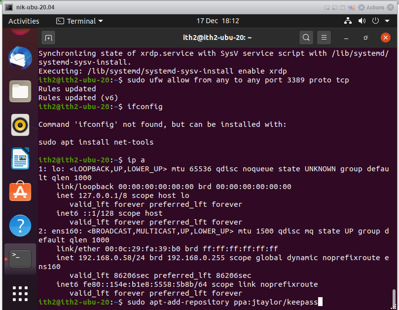 How to install Keepass on Ubuntu 20.04: