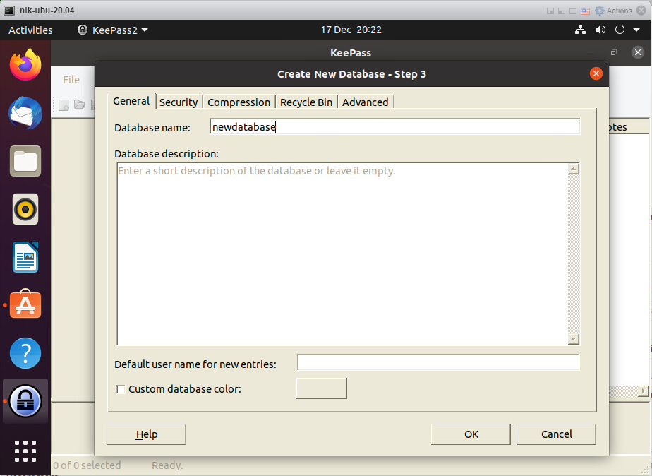 How to install Keepass on Ubuntu 20.04: