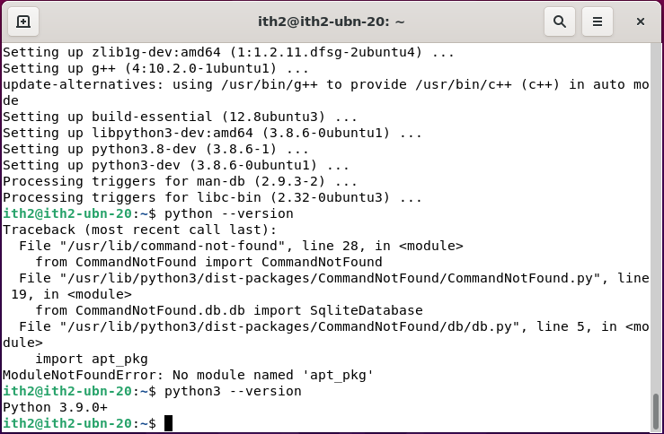 Ubuntu 20.10: Installing Python 3.8 on Ubuntu 20.10 Desktop