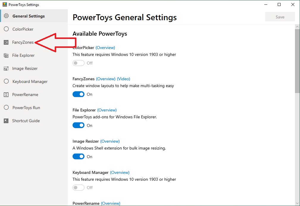 Windows 10 PowerToys, Installing and configuring FancyZones to make a 34" Ultrawide Monitor act like 2 screens.