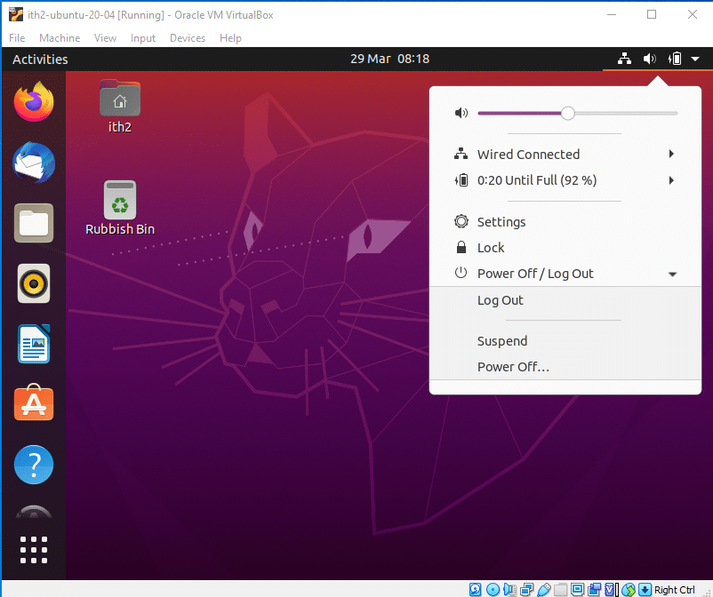 How to create an Ubuntu VM on VirtualBox and Install Ubuntu 20.04 Desktop