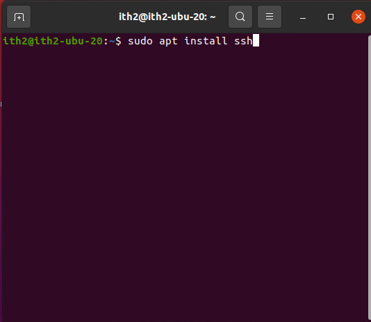 Ubuntu 20.04: Enable SSH on Ubuntu 20.04.