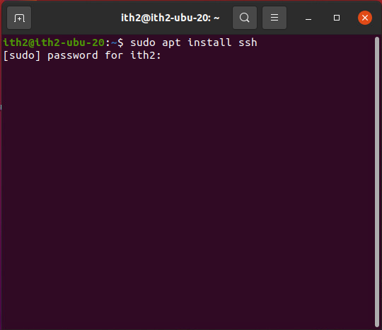 Ubuntu 20.04: Enable SSH on Ubuntu 20.04.