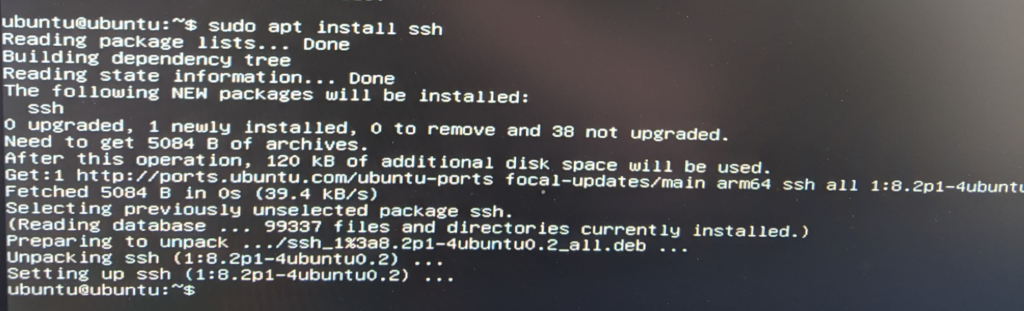 Initial Ubuntu Server 20.04 setup on a freshly installed Ubuntu 20.04 server

