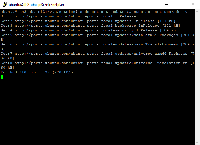 image 85 Initial Ubuntu Server 20.04 setup on a freshly installed Ubuntu 20.04 server