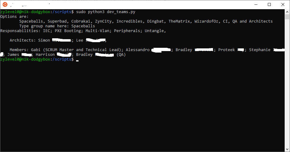 My First working Python3 MariaDB Lookup Script