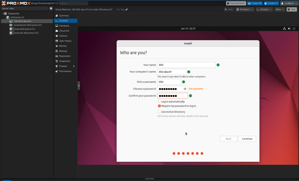 Creating an Ubuntu 22.04 Desktop Proxmox VM