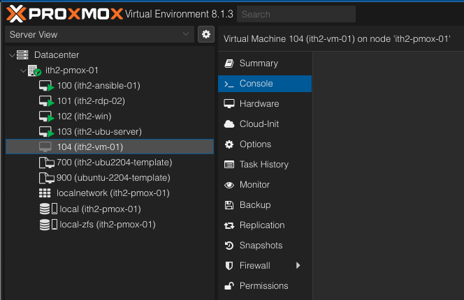 Create an Ubuntu 22.04 Server Proxmox VM from a template